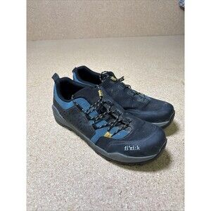Fizik Terra Ergolace X2 Mountain Bike SPD Shoes, Blue/Black, US 9/EU 42